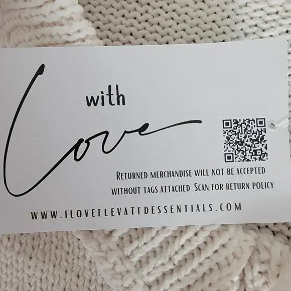 Pol Sweater Hoodie American Flag Boho Oversized NEW Sz L Patriotic Art To Wear - Picture 11 of 12